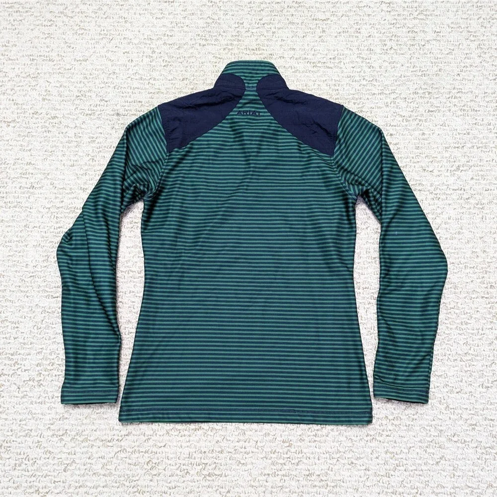 Ariat Women's Size XS Long Sleeve Fleece-lined 1/4 Zip Pullover Sweater - Picture 2 of 4